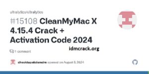 CleanMyMac X 4.15.4 Crack Latest Version 2025